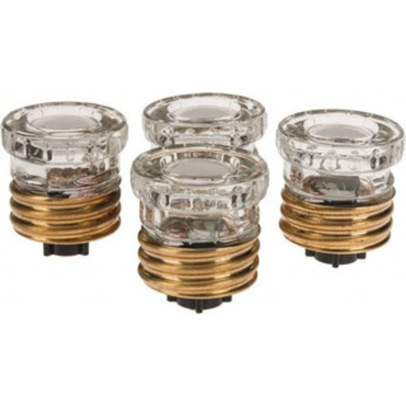 Ferraz Shawmut 125 VAC, 25 Amp, Fast-Acting Plug Fuse Screw Mount Mount, 1.29 OAL, 10 at AC kA Rating GW25-MSC - 54014550