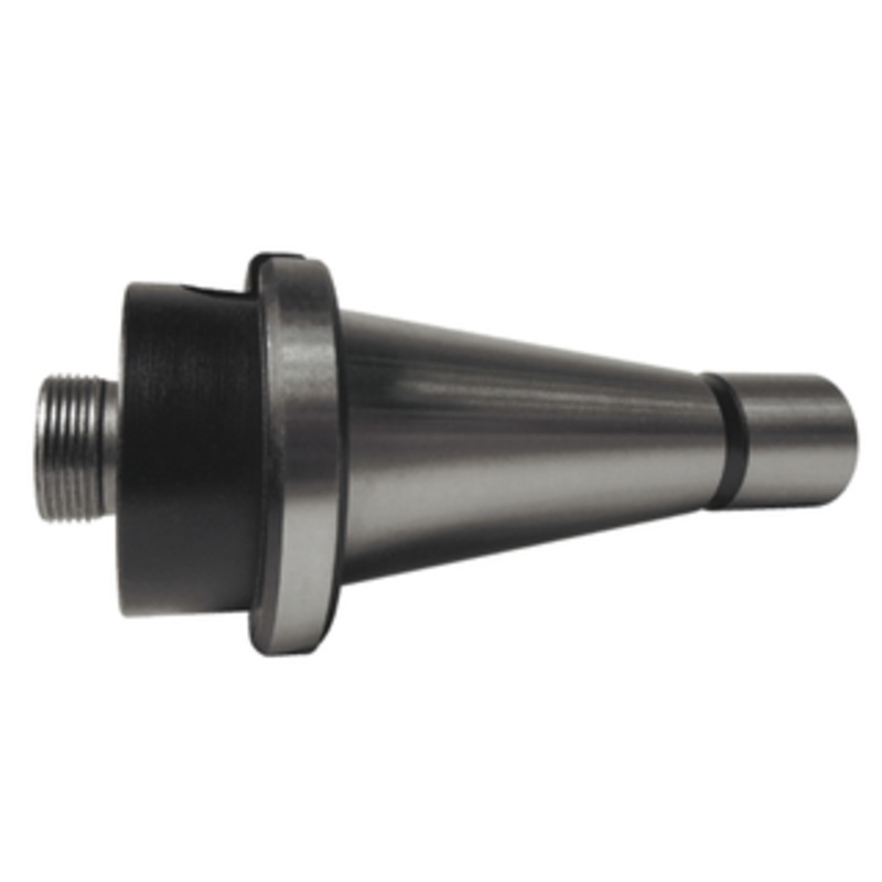 Precise #40 National Taper, 1-1/2-18 Thread Boring Head Shank with 5/8-11 Draw Bar