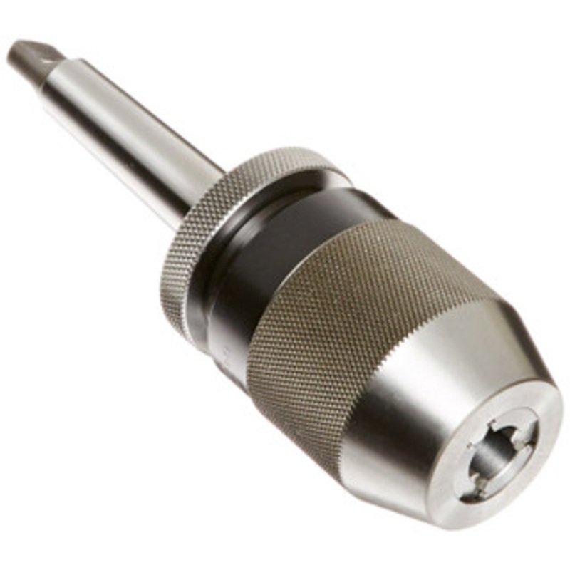 Albrecht (73010) Keyless Drill Chuck with Integral Shank 1/32-1/2 2MT - CP130-2MT