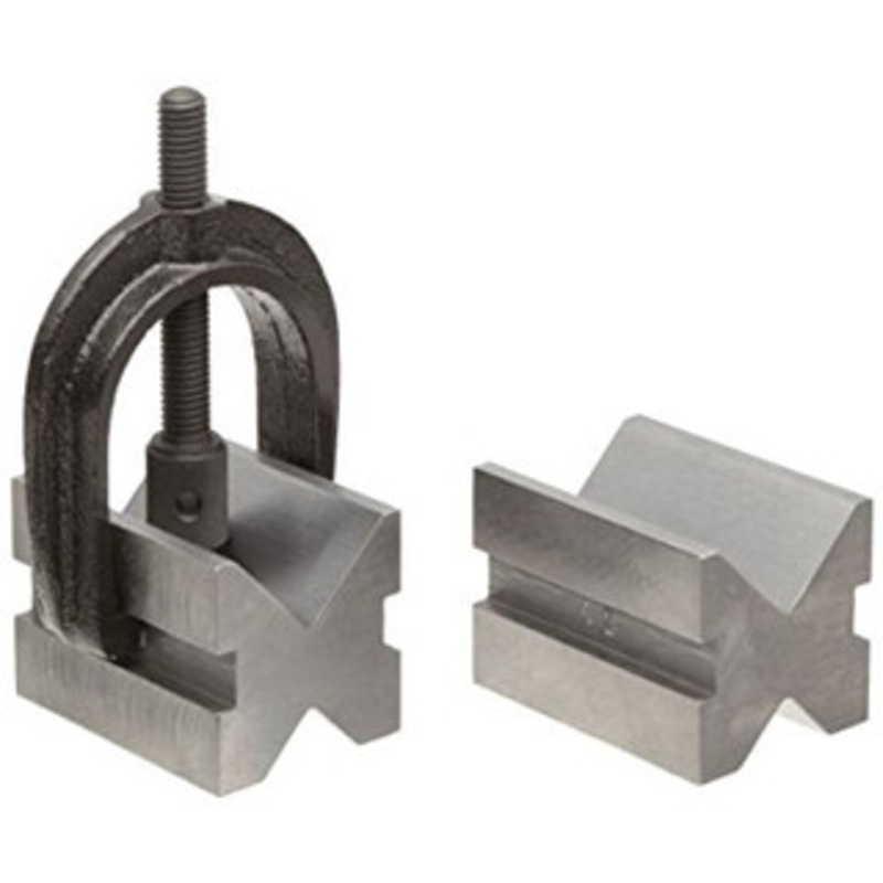 Brown & Sharpe V Block with Clamp  - 599-749