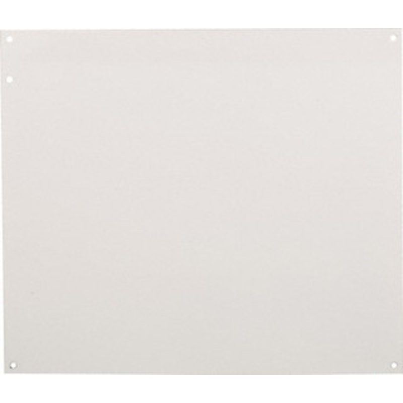 Cooper B-Line 12-7/8 OAW x 14-7/8 OAH Powder Coat Finish Electrical Enclosure Nonperforated Panel 16 x 14 Box, 14 Gauge Steel, Use with 161410-12CHC/16146-12CHC/16146-12CHCS/16146-12CHQRC/16146-12LC/16146-12SC/16146-FTC 78205179390 - 60614724