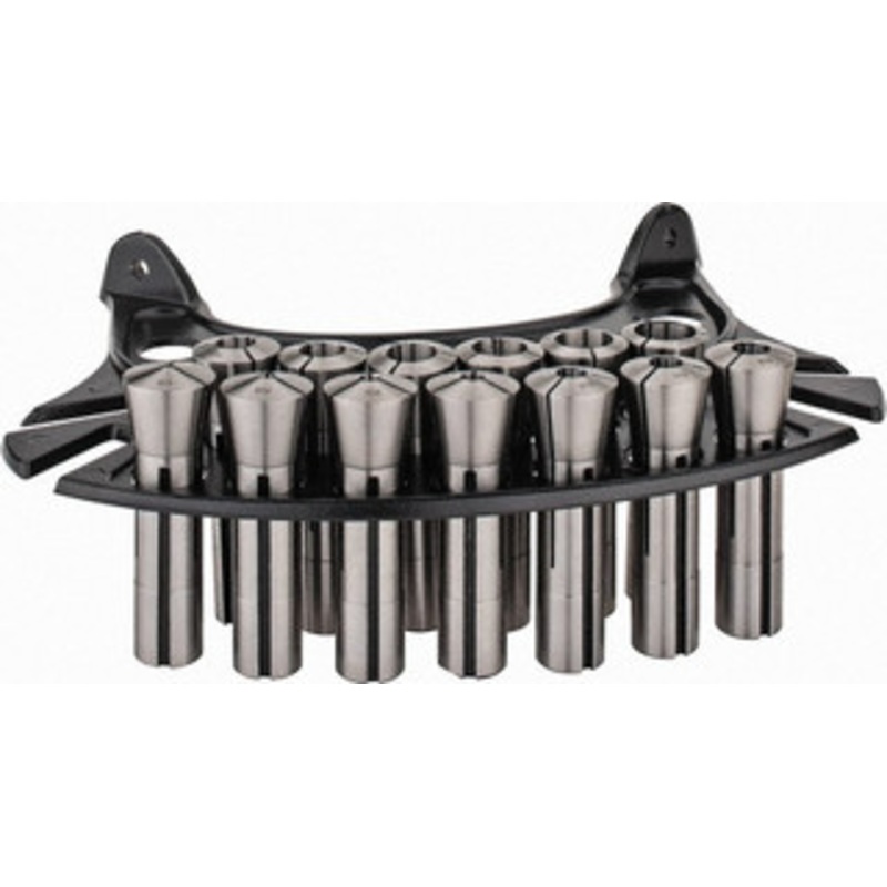 Interstate 13 Piece R-8 Collet Set with Tool Tray - 67-128-9