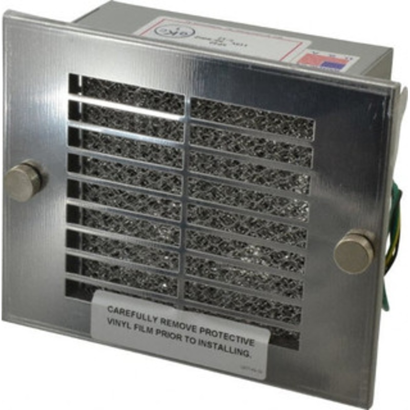Cooper B-Line 105 CFM, 3,000 RPM, Enclosure Cooling Fan Package 7-3/8 Inch Wide x 2-3/8 Inch Deep x 6-1/8 Inch High, 15 W, 115 VAC, Stainless Steel Grill, Steel Enclosure 78205132785 - 64044068
