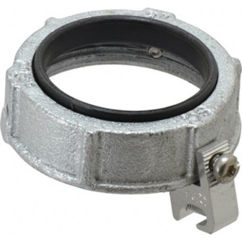 Crouse-Hinds 2 Trade Rigid/Intermediate (IMC) Conduit Bushing Malleable Iron, Partially Insulated, Threaded Connection HGLL 6 - 04506770