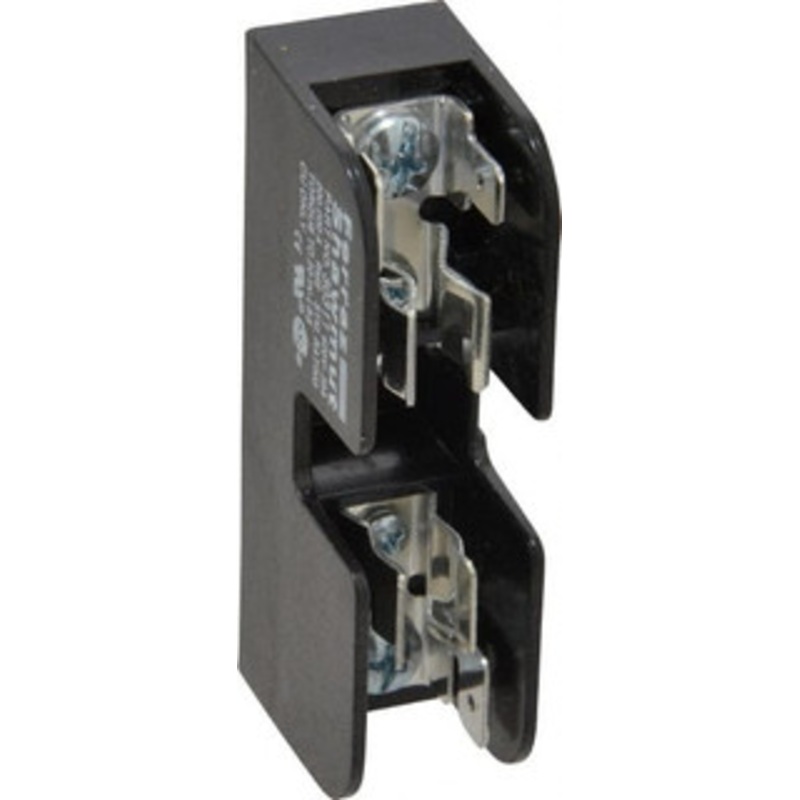 Ferraz Shawmut 1 Pole, 10 to 14 AWG, 600 VAC/VDC, 30 Amp, DIN Rail Mount, Screw Mount Fuse Block 13/32 Inch Diameter x 1-1/2 Inch Fuse Length, 3.04 Inch Long x 0.85 Inch Wide x 1.31 Inch High Block 30311 - 54014261