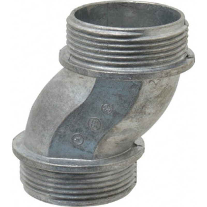 Thomas & Betts 1-1/2 Trade Rigid/Intermediate (IMC) Conduit Nipple Die Cast Zinc, Noninsulated, Threaded Connection HO225 - 54061148