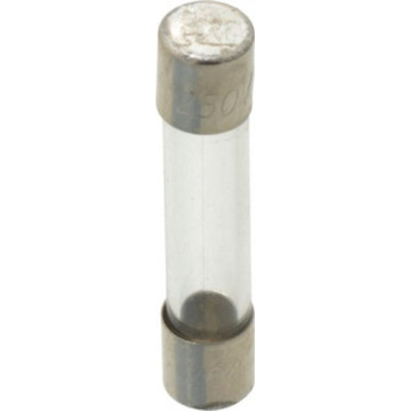 Bussmann 250 VAC, 32 VDC, 0.13 Amp, Fast-Acting Miniature Glass Fuse 1-1/4 OAL, 10 at 125 V kA Rating, 1/4 Diam AGC-1-8-R - 71922587