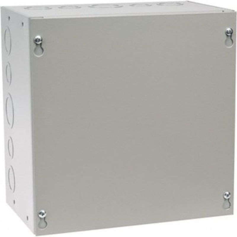 Cooper B-Line NEMA 1 Steel Junction Box Enclosure with Screw Flat Cover 10 Wide x 10 High x 6 Deep 78205122440 - 64050875