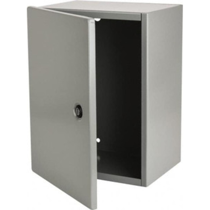 Cooper B-Line NEMA 1 Steel Standard Enclosure with Hinge Flat Cover 12 Wide x 16 High x 8-5/8 Deep 78205179090 - 64052913