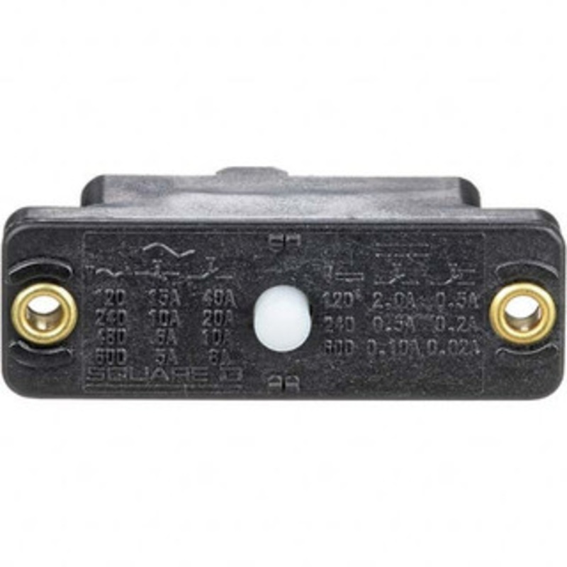 Square D SPDT, NC/NO, 600 VAC, Screw Terminal, Plunger Actuator, General Purpose Limit Switch 1 NEMA Rating, IP20 IPR Rating, Panel Mount, 0.88 Lb. Operating Force 9007AO2 - 37176435