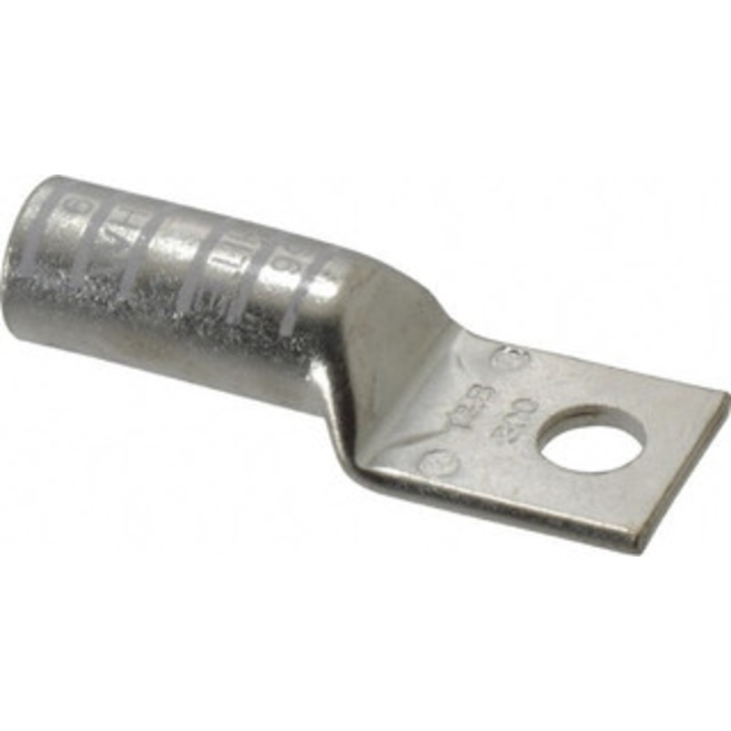 Thomas & Betts 300 kcmil Wire Noninsulated Compression Connection Square Ring Terminal 1/2 Stud, 3-1/2 OAL x 1-1/4 Wide, Tin Plated Copper Contact 54914BE - 54059704