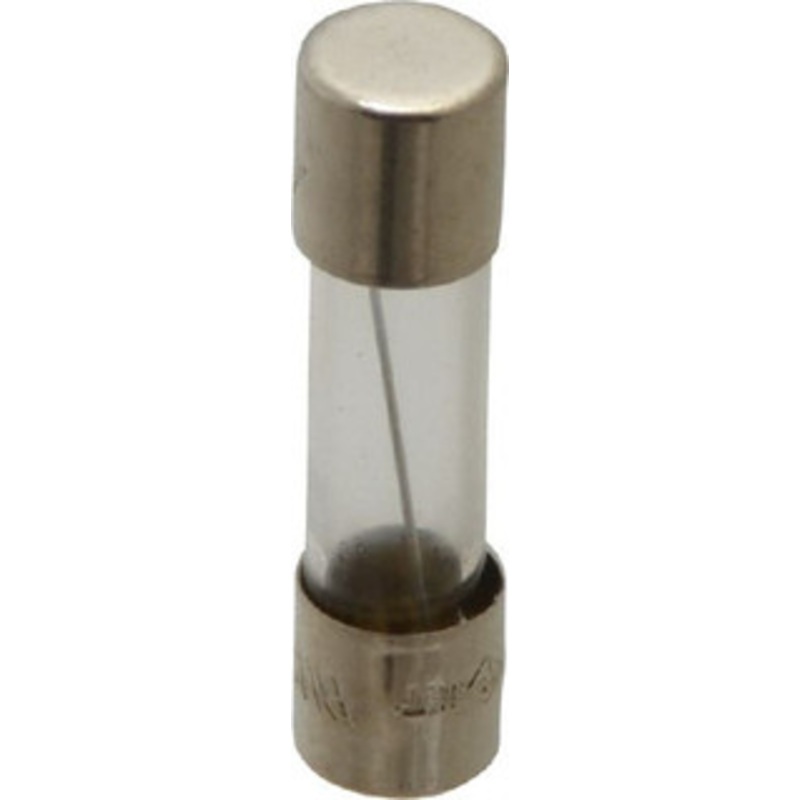 Bussmann 125 VAC, 32 VDC, 8 Amp, Time Delay Miniature Glass Fuse 20mm OAL, 5mm Diam GMC-8-R - 74690637
