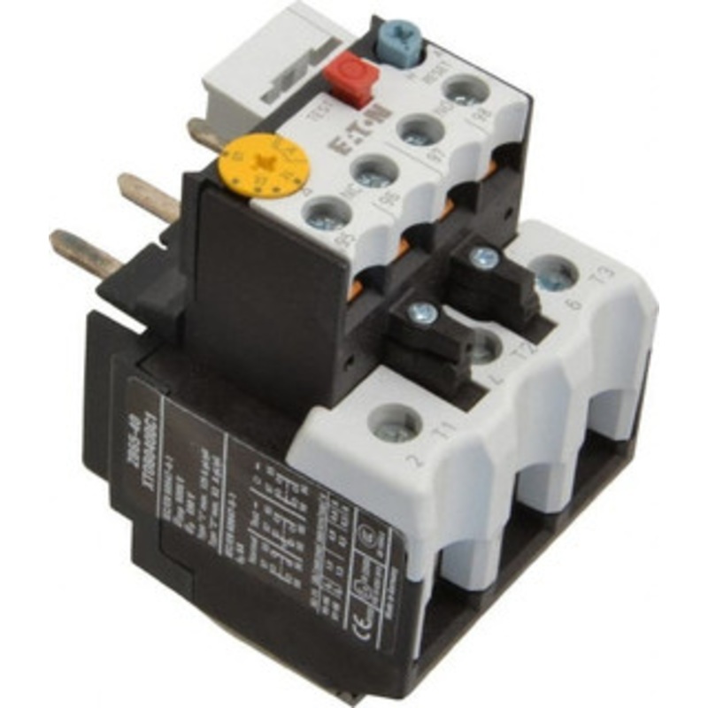 Eaton Cutler-Hammer 24 to 40 Amp, 690 VAC, Thermal IEC Overload Relay Trip Class 10, For Use with 40-72 A Contactors XTOB040DC1 - 08805384