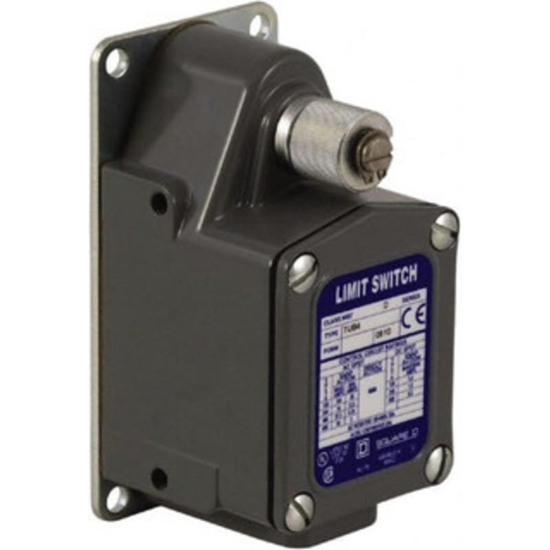 Square D SPDT, 600 VAC, Screw Terminal, Rotary Spring Return Actuator, General Purpose Limit Switch 1, 2, 4, 12, 13 NEMA Rating, IP67 IPR Rating 9007TUB4 - 62860812
