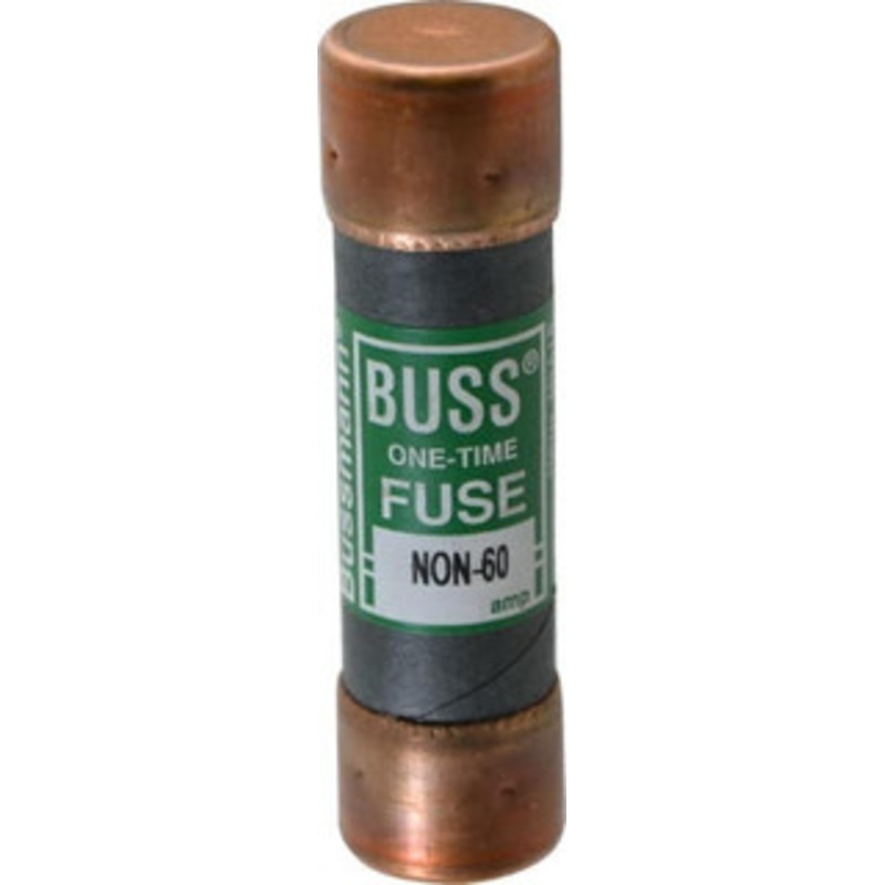 Bussmann 125 VDC, 250 VAC, 60 Amp, Fast-Acting General Purpose Fuse Fuse Holder Mount, 76.2mm OAL, 50 at AC/DC kA Rating, 13/16 Diam NON-60 - 74740499