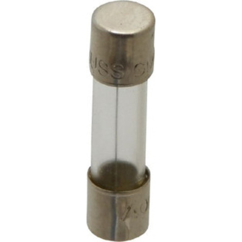 Bussmann 250 VAC, 32 VDC, 2.5 Amp, Time Delay Miniature Glass Fuse 20mm OAL, 10 at 125 V kA Rating, 5mm Diam GMC-2-5-R - 74690496
