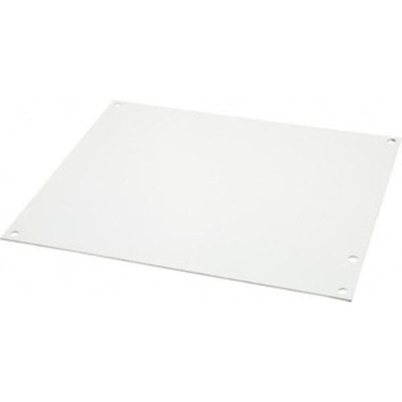 Cooper B-Line 8-7/8 OAW x 10-7/8 OAH Powder Coat Finish Electrical Enclosure Nonperforated Panel 12 x 10 Box, 14 Gauge Steel, Use with 12104-12CHSC/12105-12CHC/12105-12CHCS/12105-12CHQRC/12105-12LC/12105-12SC/12105-FTC 78205179360 - 60614674