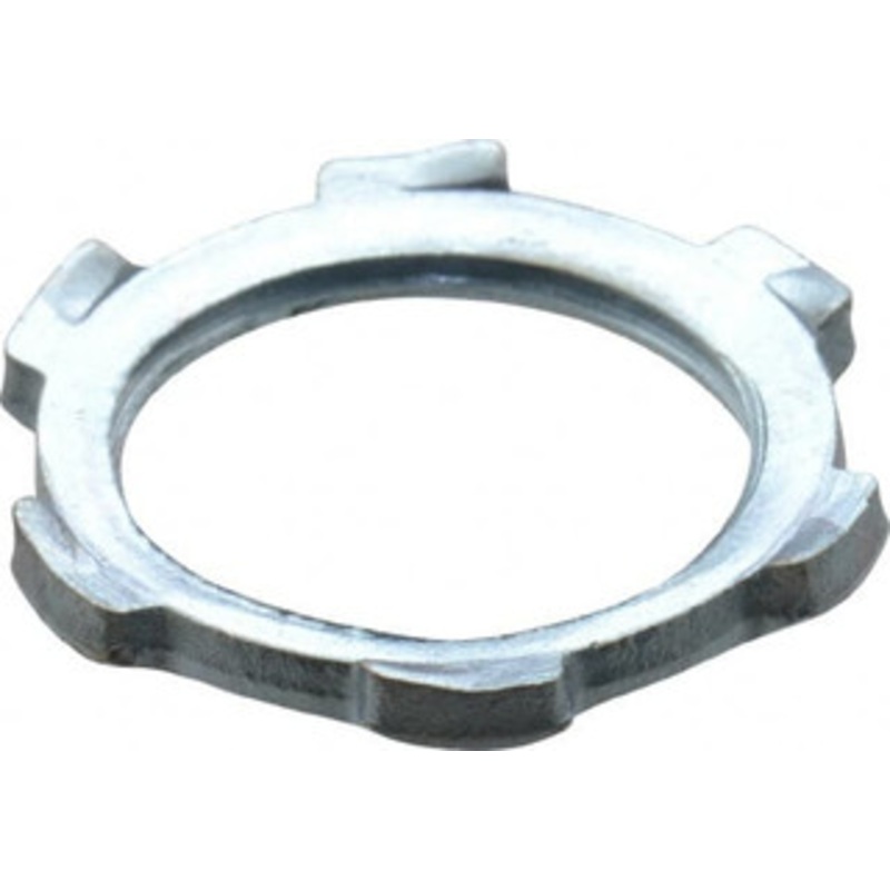 Crouse-Hinds 1/2 Trade Rigid/Intermediate (IMC) Conduit Locknut Steel, Noninsulated, Threaded Connection 11X - 04784831