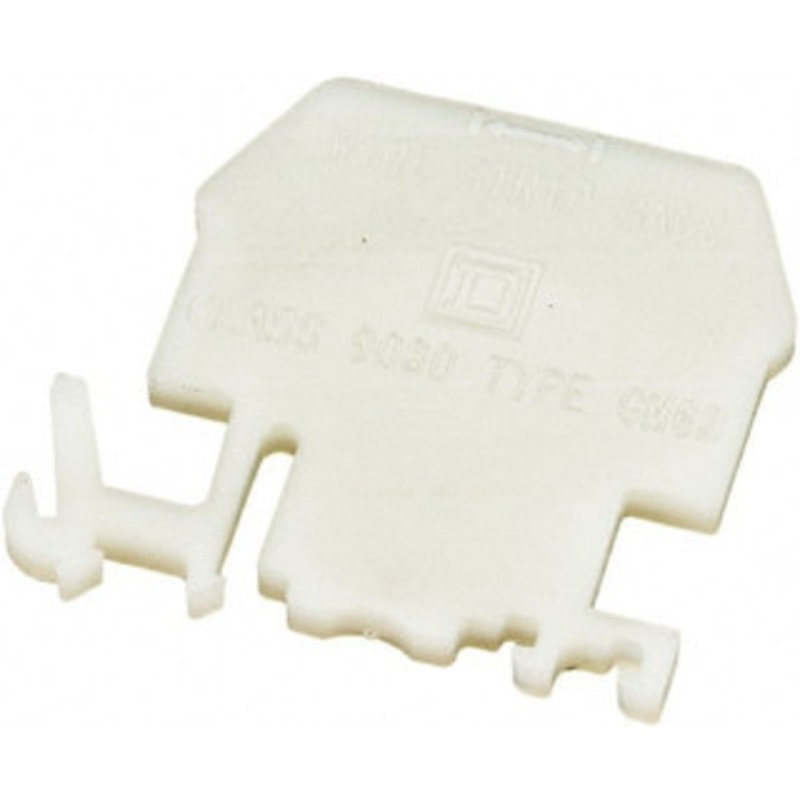 Square D Terminal Block End Barrier Use with Type G Terminal Blocks 9080GM6B - 69682243