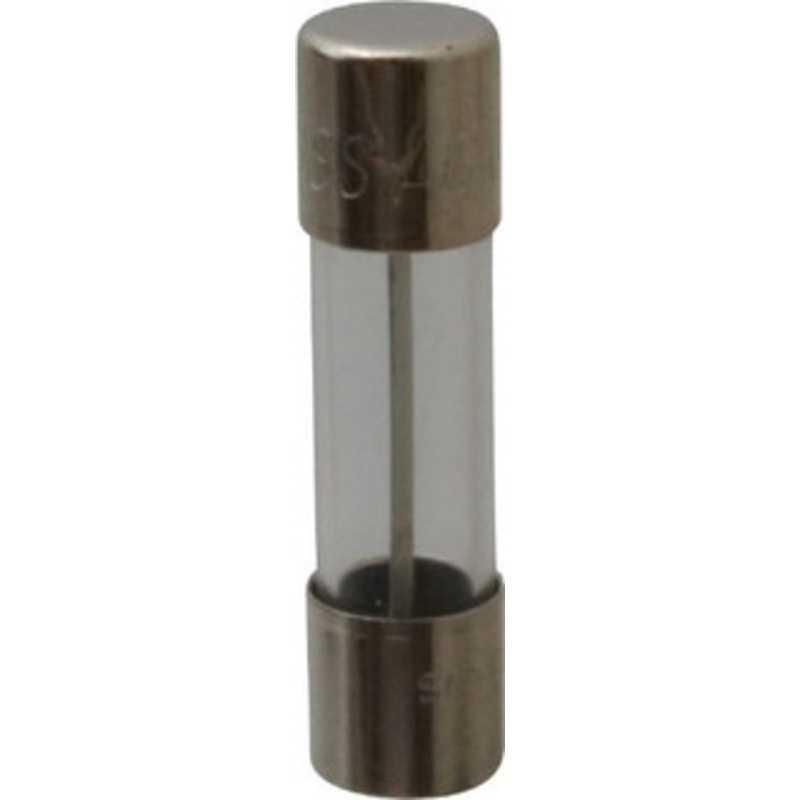 Bussmann 250 VAC, 32 VDC, 20 Amp, Fast-Acting Miniature Glass Fuse 25.4mm OAL, 1/4 Diam AGX-20 - 71922959