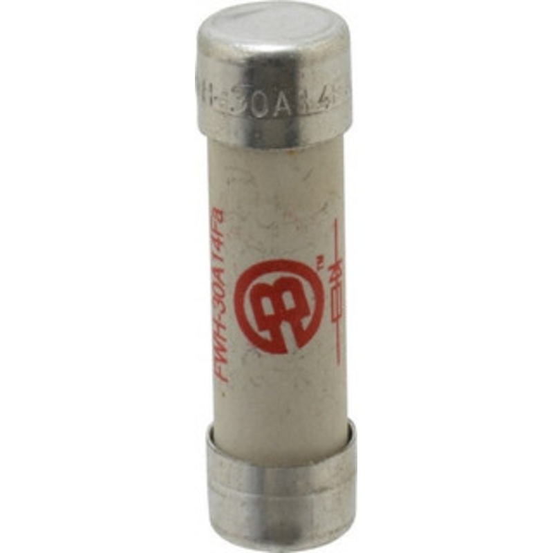 Bussmann 500 VAC, 30 Amp, Fast-Acting Semiconductor/High Speed Fuse 50.8mm OAL, 200 (RMS), 50 at DC kA Rating, 9/16 Diam FWH-30A14F - 75382770