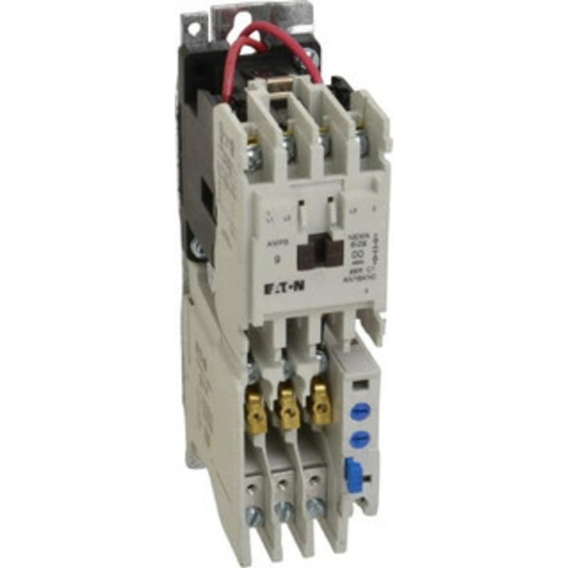 Eaton Cutler-Hammer 110 Coil VAC at 50 Hz, 120 Coil VAC at 60 Hz, 9 Amp, Nonreversible Open Enclosure NEMA Motor Starter 1/3 hp at 1 Phase AN16AN0AC - 02353191