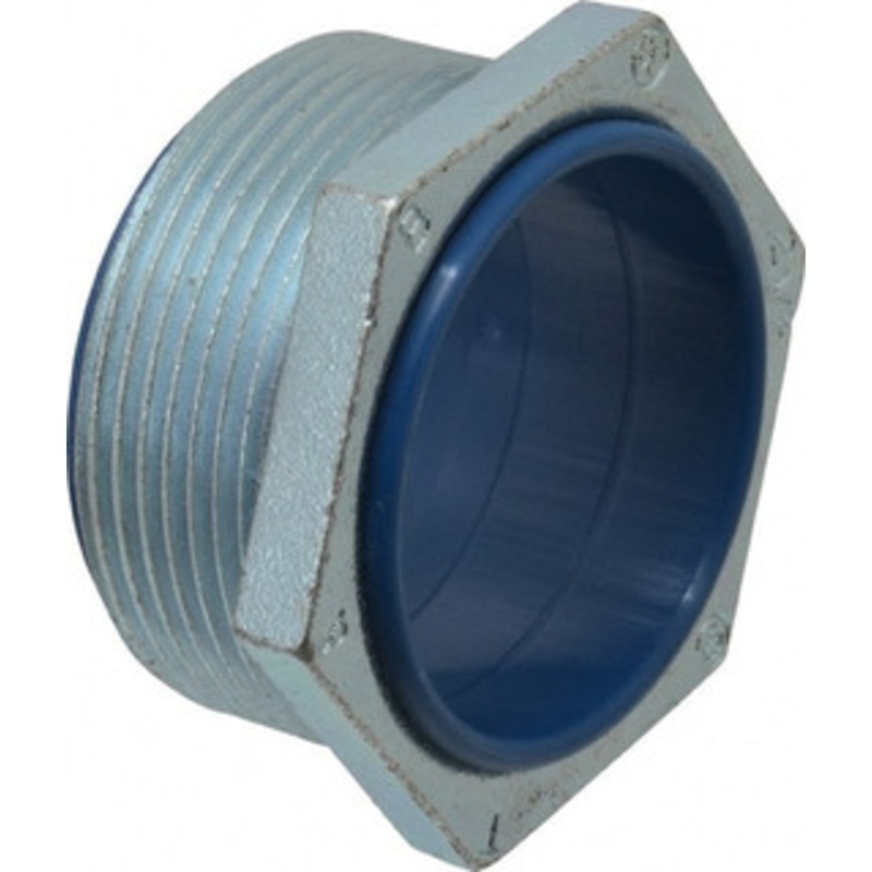 Thomas & Betts 2-1/2 Trade Rigid/Intermediate (IMC) Conduit Nipple Malleable Iron, Insulated, Threaded Connection 1948 - 54061825