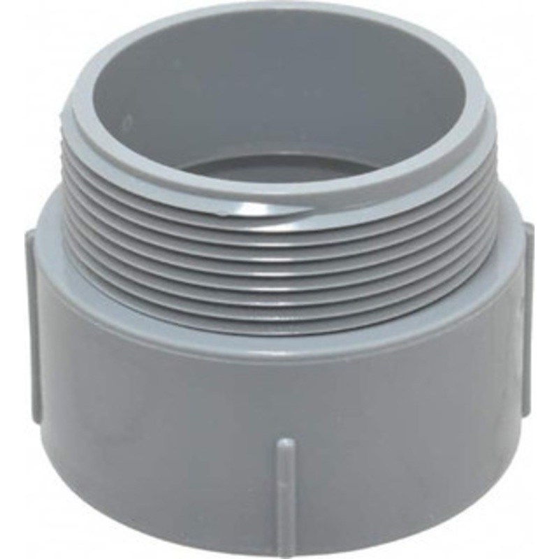 Thomas & Betts 2 Trade Rigid Conduit Male Adapter PVC, Insulated, Threaded Connection E943J - 54087739