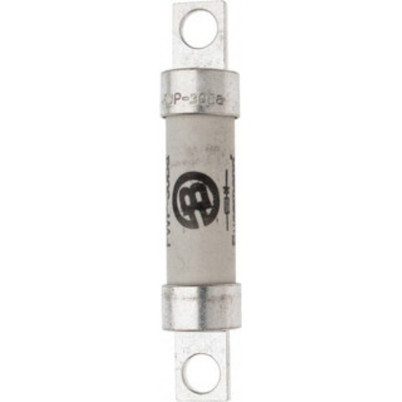 Bussmann 700 VAC/VDC, 30 Amp, Fast-Acting Semiconductor/High Speed Fuse Stud Mount Mount, 2-7/8 OAL, 200 (RMS), 50 at DC kA Rating, 9/16 Diam FWP-30B - 75383091