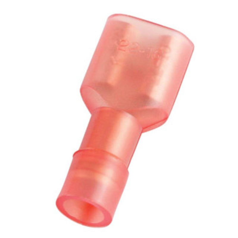 Value Collection Wire Disconnects, Gender: Female, Insulation Type: Fully Insulated, Insulation Material: Nylon, Connection Type: Crimp, Compatible Wire Size (sq mm): 0.5-1.5 (mm), Compatible Wire Size (AWG): 22-16 FDFNYD1-250 - 14736201