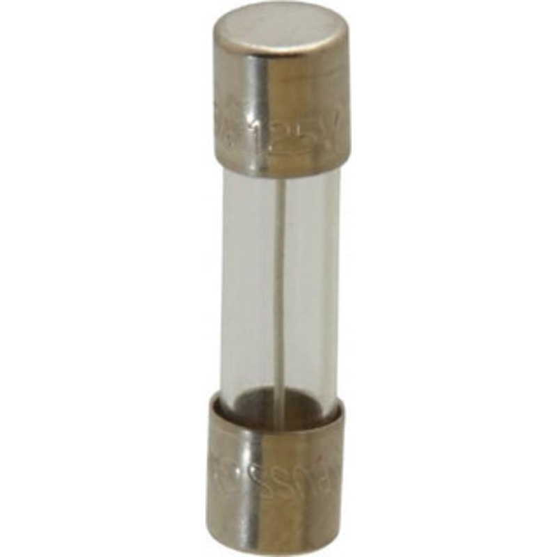 Bussmann 125 VAC, 32 VDC, 15 Amp, Fast-Acting Miniature Glass Fuse 20mm OAL, 5mm Diam GMA-15-R - 71917777
