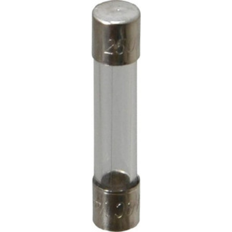 Bussmann 250 VAC, 32 VDC, 0.25 Amp, Fast-Acting Miniature Glass Fuse 1-1/4 OAL, 10 at 125 V kA Rating, 1/4 Diam AGC-1-4-R - 71922579
