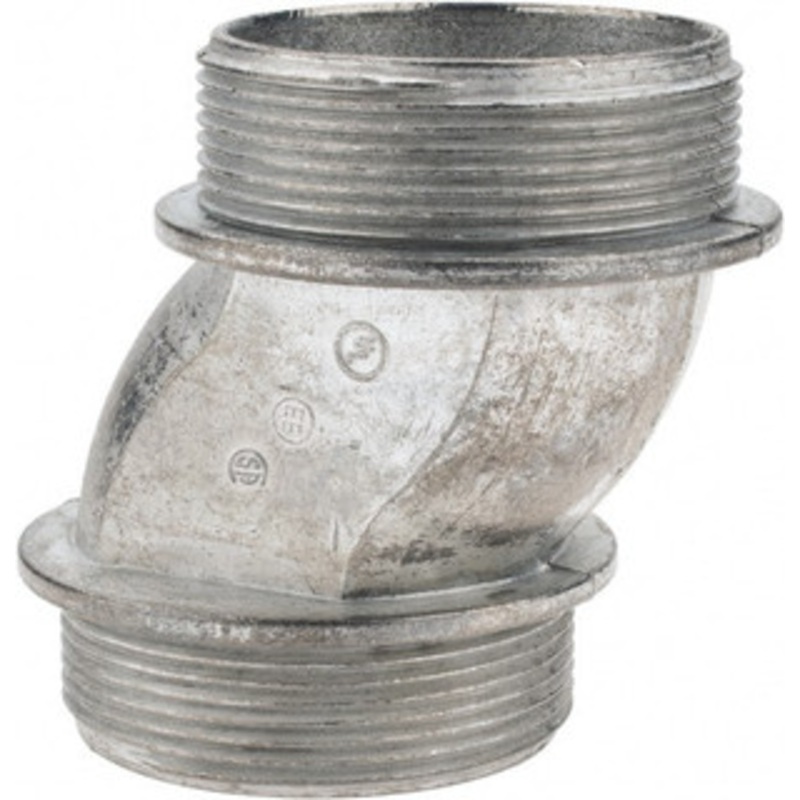 Thomas & Betts 2 Trade Rigid/Intermediate (IMC) Conduit Nipple Die Cast Zinc, Noninsulated, Threaded Connection HO226 - 54061155
