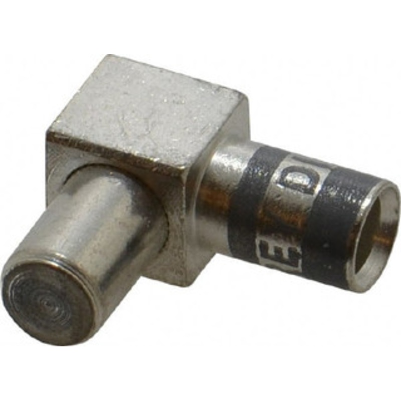 Thomas & Betts 600 Volt, 4 AWG, Male Pigtail Connector 1/2 Inch Long Wire Strip, Gray, CSA Certified, RoHS Compliant, UL Listed MD4M-2 - 54060231