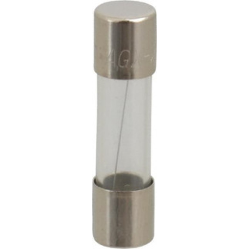 Bussmann 250 VAC, 32 VDC, 2.5 Amp, Fast-Acting Miniature Glass Fuse 25.4mm OAL, 10 at 125 V kA Rating, 1/4 Diam AGX-2-1/2 - 71922942