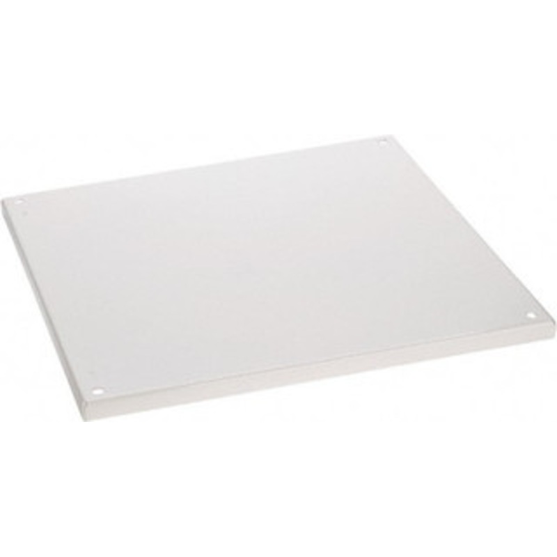 Cooper B-Line 20-7/8 OAW x 20-7/8 OAH Powder Coat Finish Electrical Enclosure Flanged Panel 24 x 24 Box, 12 Gauge Steel, Use with 242410-12/242412-12/242416-12/24246-12/24248-12 78205179415 - 60614807