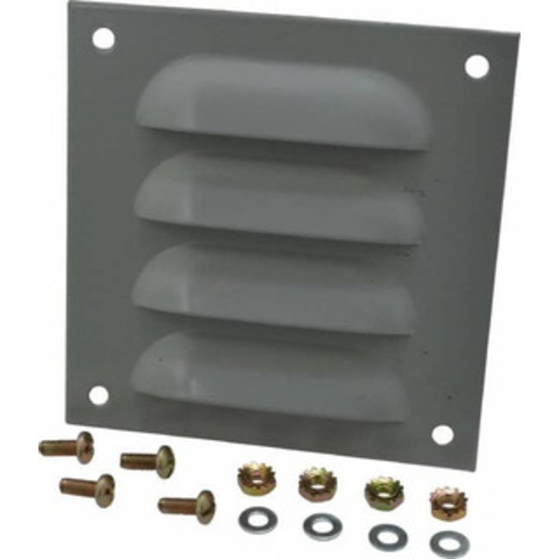 Cooper B-Line Electrical Enclosure Steel Louver Plate Kit For Use with Cooper B-Line Enclosures 78205148216 - 64044084