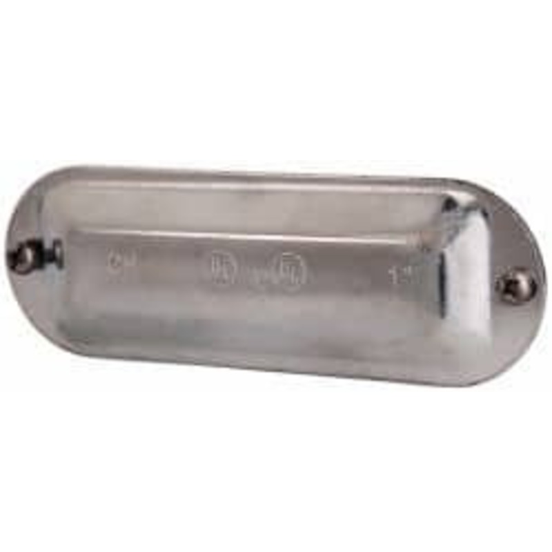 Crouse-Hinds 1 Trade, Steel Conduit Body Cover Plate Use with Form 5 Conduit Bodies K100S - 04505269