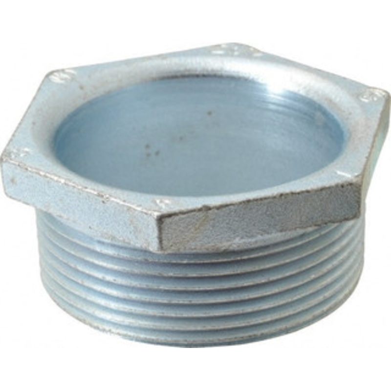 Thomas & Betts 2-1/2 Trade Rigid/Intermediate (IMC) Conduit Nipple Malleable Iron, Noninsulated, Threaded Connection 848 - 54061924