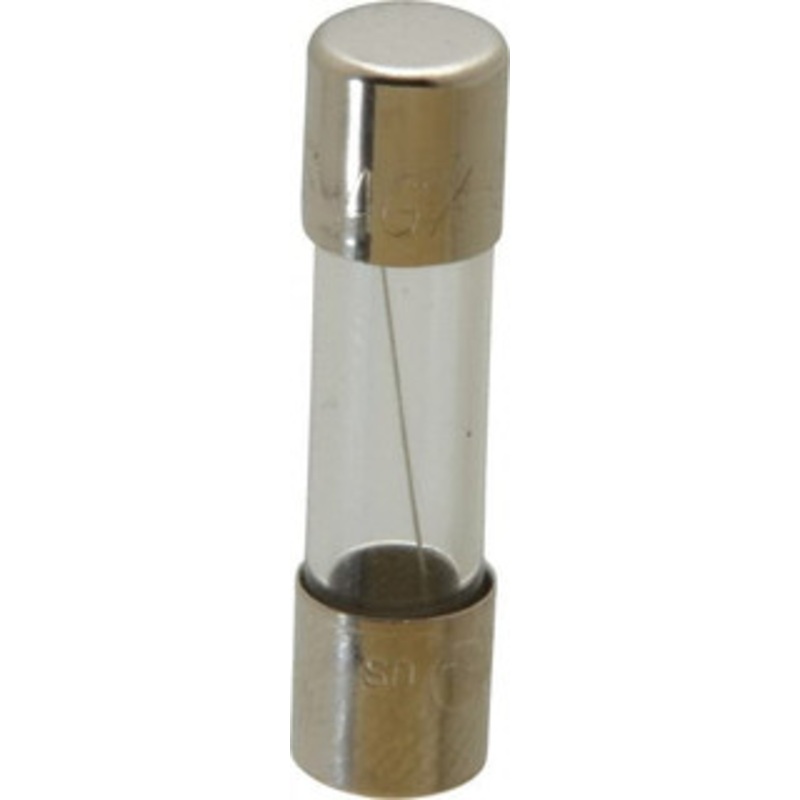 Bussmann 250 VAC, 32 VDC, 3 Amp, Fast-Acting Miniature Glass Fuse 25.4mm OAL, 10 at 125 V kA Rating, 1/4 Diam AGX-3 - 71922975