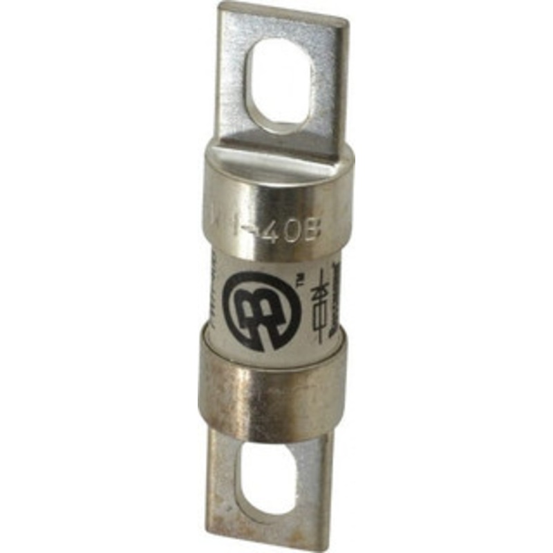 Bussmann 500 VAC/VDC, 40 Amp, Fast-Acting Semiconductor/High Speed Fuse Bolt-on Mount, 3-3/16 OAL, 200 (RMS Symmetrical), 50 at DC kA Rating, 13/16 Diam FWH-40B - 75382820