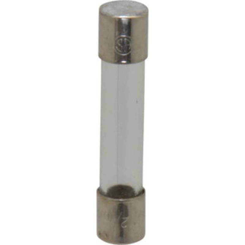 Bussmann 250 VAC, 32 VDC, 0.2 Amp, Fast-Acting Miniature Glass Fuse 1-1/4 OAL, 10 at 125 V kA Rating, 1/4 Diam AGC-2-10-R - 71922660