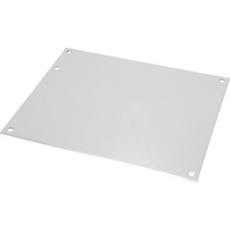Cooper B-Line 6-7/8 OAW x 8-7/8 OAH Powder Coat Finish Electrical Enclosure Nonperforated Panel 10 x 8 Box, 14 Gauge Steel, Use with 1084-12CHC/1084-12CHCS/1084-12CHQRC/1084-12CHSC/1084-12LC/1084-12SC/1084-FTC/1086-12CHC 78205179340 - 60614666