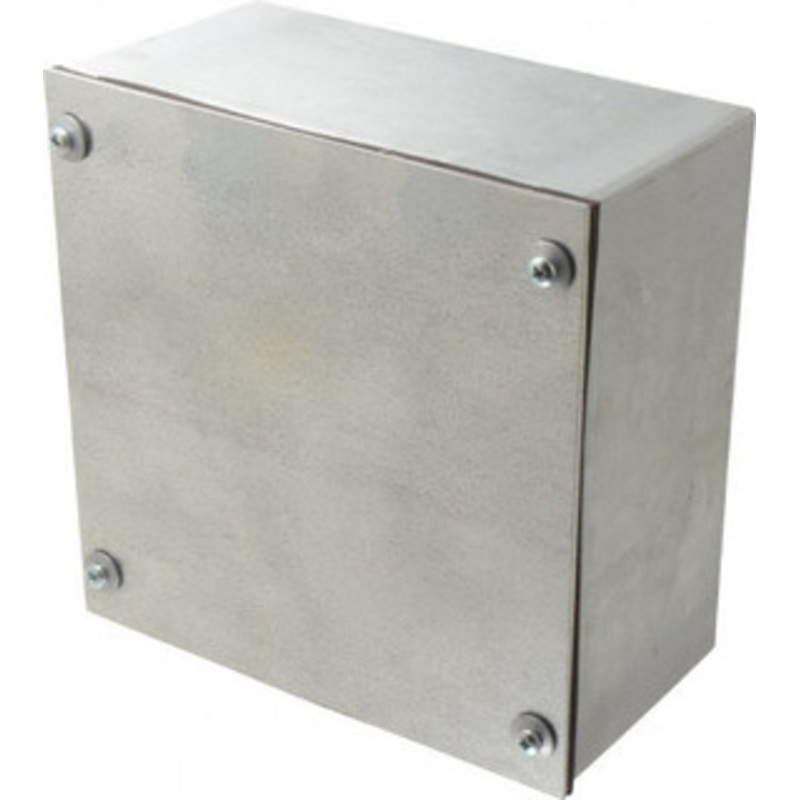 Cooper B-Line NEMA 3, 12 Steel Junction Box Enclosure with Screw Flat Cover 8 Wide x 8 High x 4 Deep, Dust-tight & Rainproof 78205110858 - 64073836