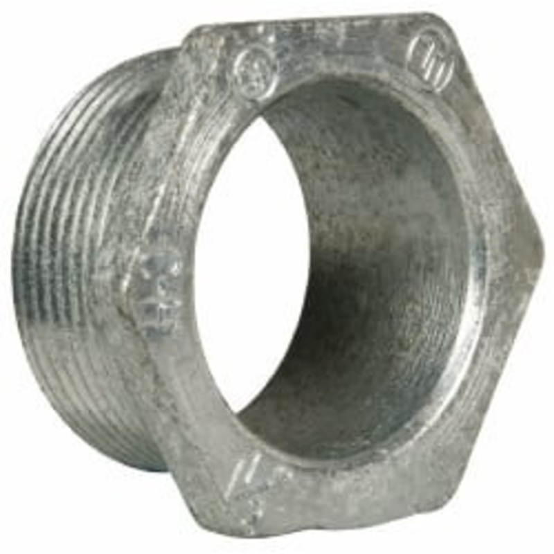 Crouse-Hinds 1-1/2 Trade Rigid/Intermediate (IMC) Conduit Nipple Malleable Iron, Noninsulated, Threaded Connection 54 - 04560462