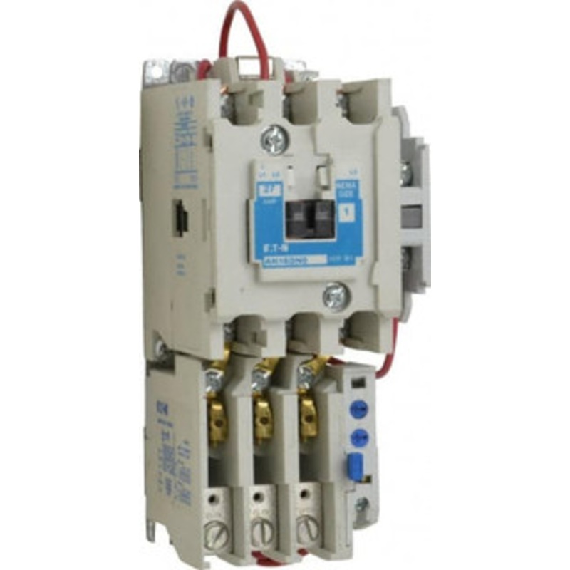 Eaton Cutler-Hammer 208 Coil VAC, 27 Amp, NEMA Size 1, Nonreversible Open Enclosure NEMA Motor Starter 7-1/2 hp at 1 Phase AN16DN0EB - 04578613