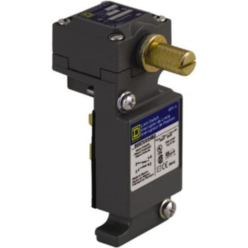 Square D SPDT, NC/NO, 600 Volt, Screw Terminal, Rotary Head Actuator, General Purpose Limit Switch 9007CO54B2 - 54423579