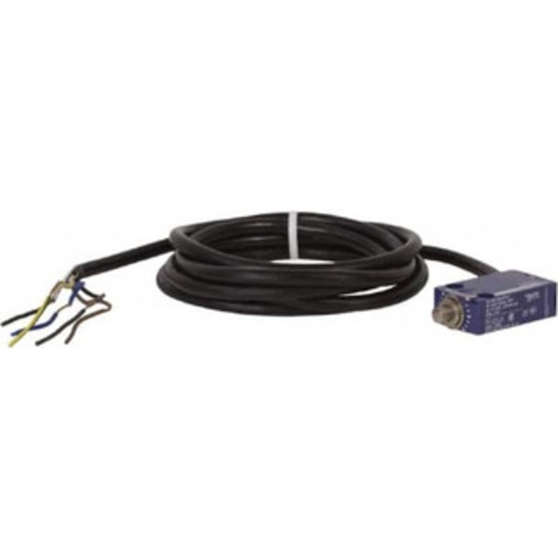 Telemecanique Sensors SPDT, NC/NO, 240 VAC, 250 VDC, Removable Cable Terminal, End Plunger Actuator, General Purpose Limit Switch 1, 2, 6, 12, 13, 4X, 6P NEMA Rating, IP66, IP67, IP68 IPR Rating XCMD2110L3 - 59759613