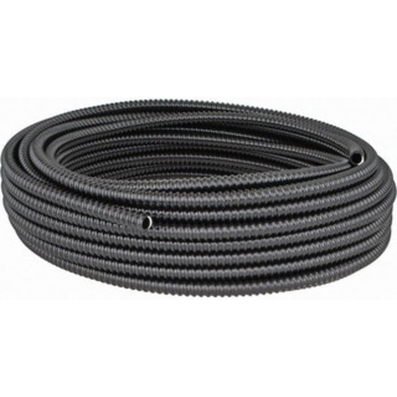 Thomas & Betts 3/8 Trade Size, 100 ft. Long, Flexible Liquidtight Conduit PVC, 0.489 ID, Black 15104-100 - 54087960