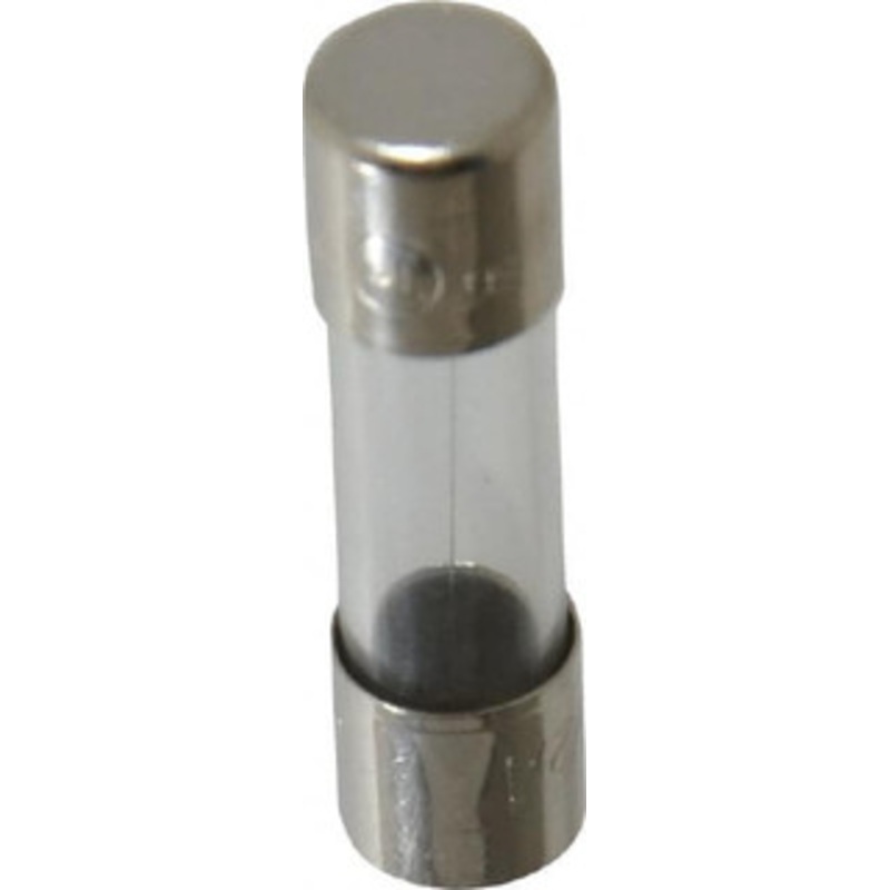Bussmann 250 VAC, 32 VDC, 0.5 Amp, Fast-Acting Miniature Glass Fuse 25.4mm OAL, 10 at 125 V kA Rating, 1/4 Diam AGX-1/2 - 71922884